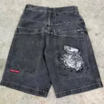 Джинсы JNCO Y2K японский стиль 2000-х, широкий мешковатый крой, размеры 28–34 (талия 72–85 см)