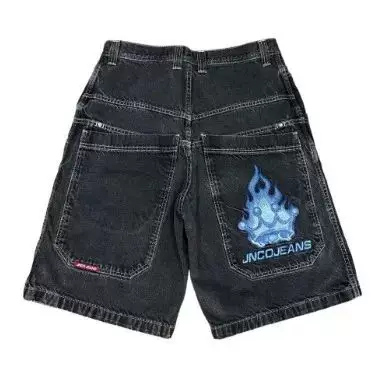Джинсы JNCO Y2K японский стиль 2000-х, широкий мешковатый крой, размеры 28–34 (талия 72–85 см)