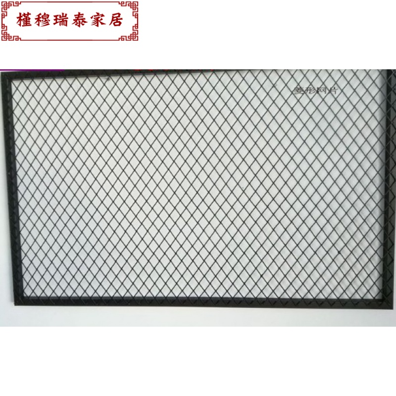 Book Making Iron Art Screen Rhomboid Mesh Custom Hollowed-out Suspended Ceiling Living-room Dining Hall Barbed Wire Sheet Decoration Partition Wall