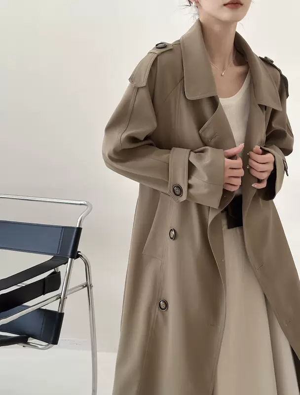Весеннее длинное trench coat, куртка, тренд сезона, городской стиль