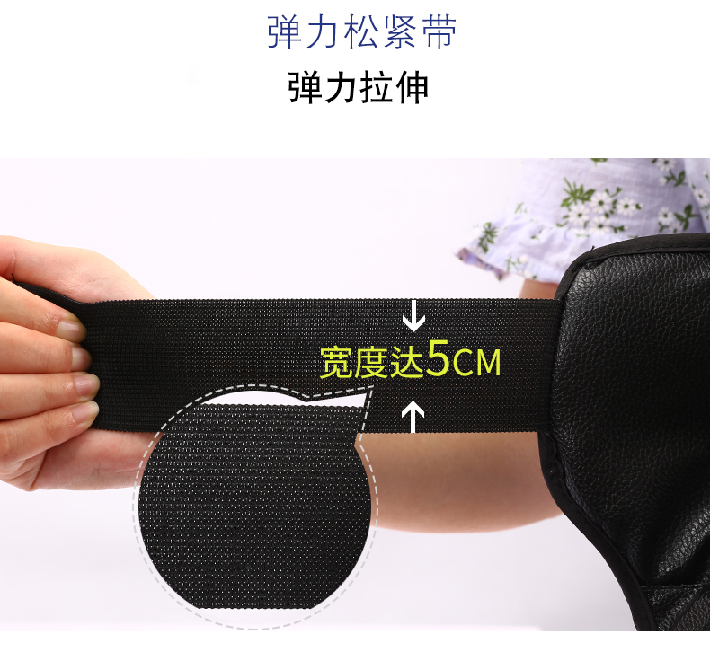 Xe máy đầu gối đệm bảo vệ cho nam giới và phụ nữ gió mùa đông lạnh pin xe dày đầu gối miếng đệm xe đạp điện xà cạp ấm - Xe máy Rider thiết bị găng tay xe máy chống nước