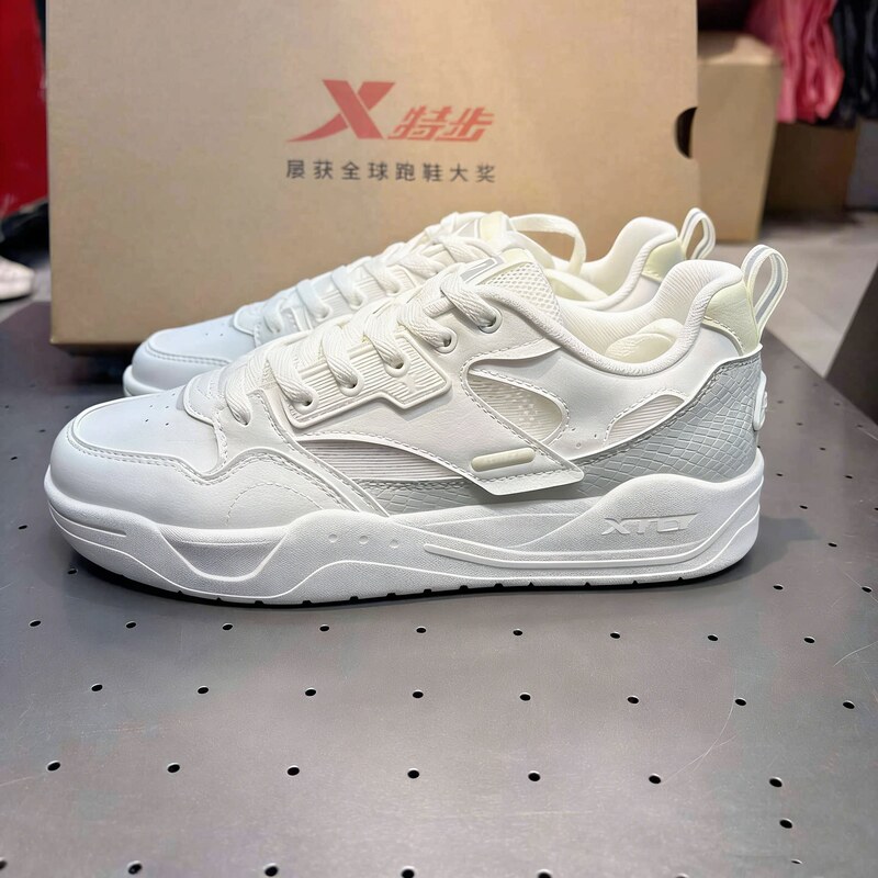 Xtep Women's Sneakers 2026 Summer Low-Top Trendy Versatile Casual Shoes Lightweight Sports Shoes 974218310032