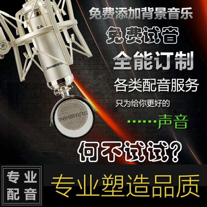 Professional dubbing male voice female voice live advertising recording production company call answering bell special promotional video voice recording