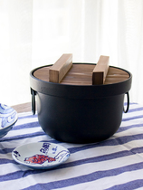 Japan Imports Southern Ironware Cast-iron Rice Kettles shake-up Saucepan Rice Pan Stew Pan Iron Autoclave Cast-iron Pan