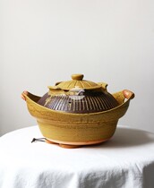 Japan Import Solo Walking with Boiling Hot Pot Clay Pot Mutton Pot Stew Pan Old boiling pot Ming fire Special