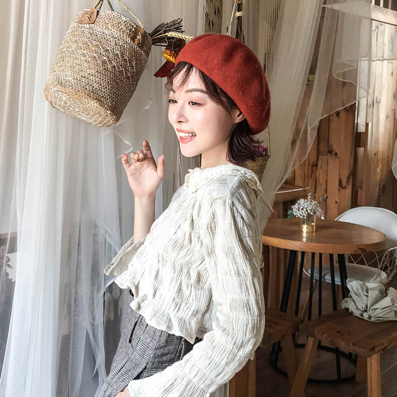 Chapeau pour femme en Melange de laine - Ref 3234505 Image 4