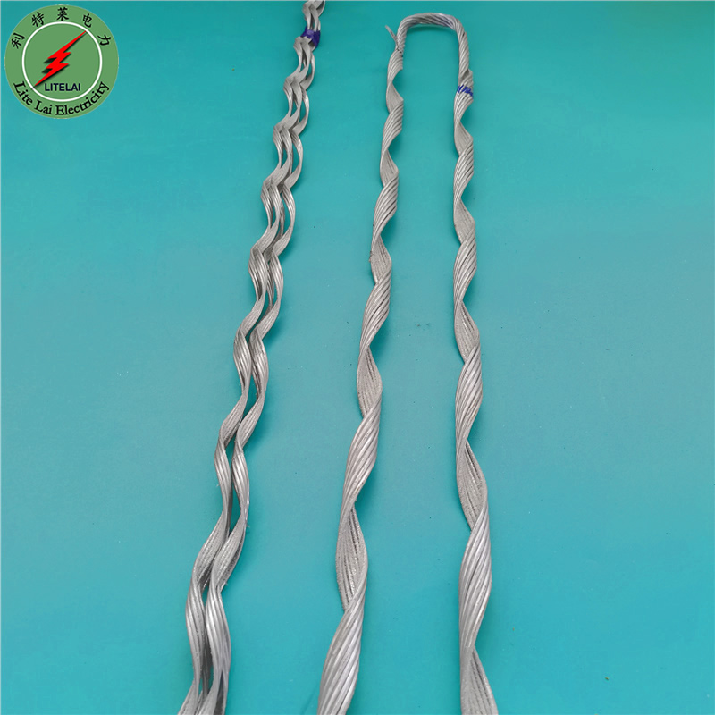 Fiber optic cable pre-stranded wire Pre-stranded wire adss opgw Fiber optic cable tensioning wire tensioning wire clip Cable fittings