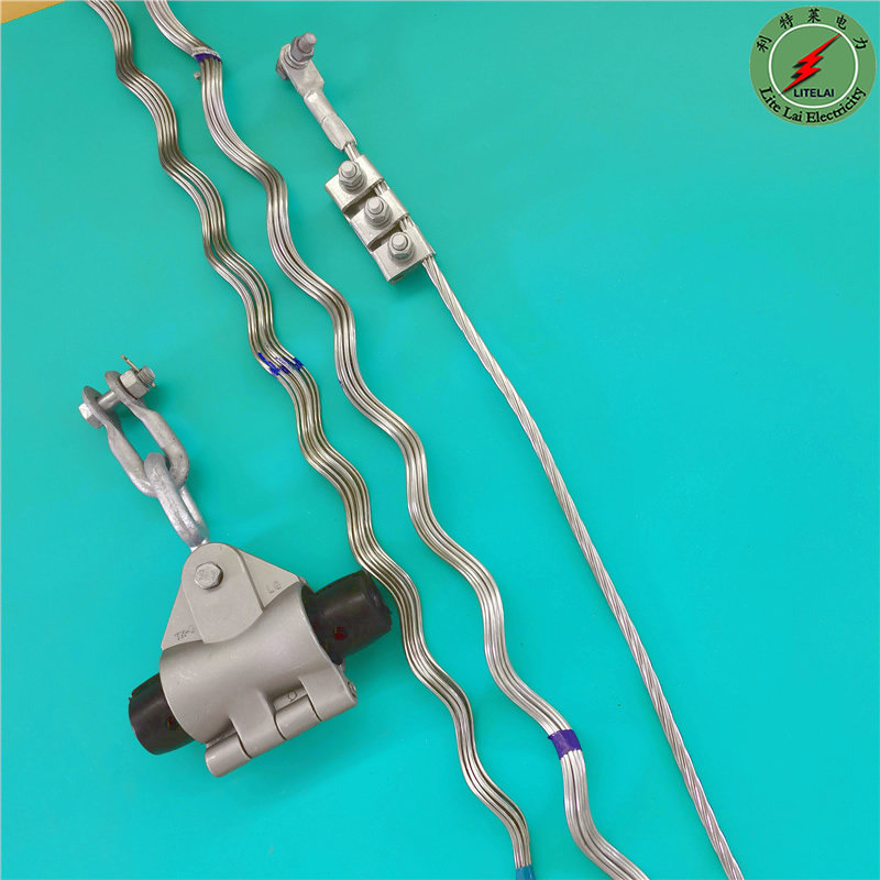 50 optical cable overhanging linear gold tool OPPGW overhang wire clamp optical cable frame airwire gold tool matching grounding wire kit