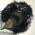 [V] Raccoon lông cổ áo lót có thể tháo rời lông Rex thỏ lông bánh khắc phục - Faux Fur