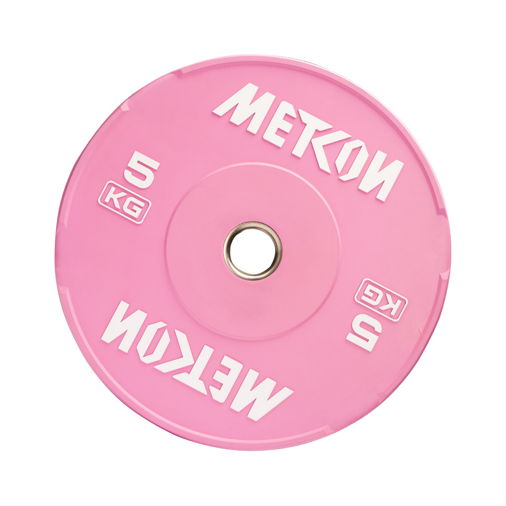 METCON macaron barbell piece color pink