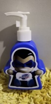 Full Superman hand sanitizer lotion bottle