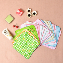 Full day single cartoon candy color cotton boutique small towel children towel square towel