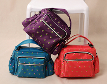 Full multi-pocket fashion waterproof Hand bag floral casual multi-color Oxford cloth womens bag shoulder shoulder bag