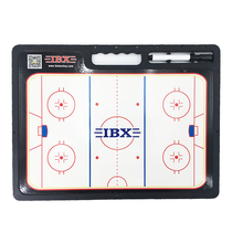2018 New IBX Portable Ice Hockey Tactical Board Demo Board Hockey Coach Command Board With White Board Pen