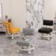 Low Stool Soft Sitting Ultra-Low Plastic Small Stool Room Adult 2025 New Chair Back Chair Silent Roller