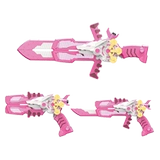 Подлинный мини -агент команда Light Gun Lucy Sword Cransformed Wiron's Kids's Little Girl Secret Special Attack Toys Нож
