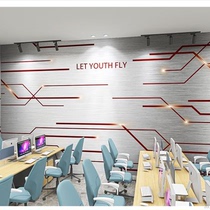 Circuit board technology sense background wall board office company e-sports hall ktv internet cafe front desk background wall carbon crystal board