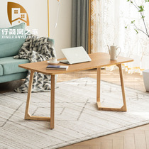 Dining table Modern simple small apartment rectangular household casual dining table Restaurant table