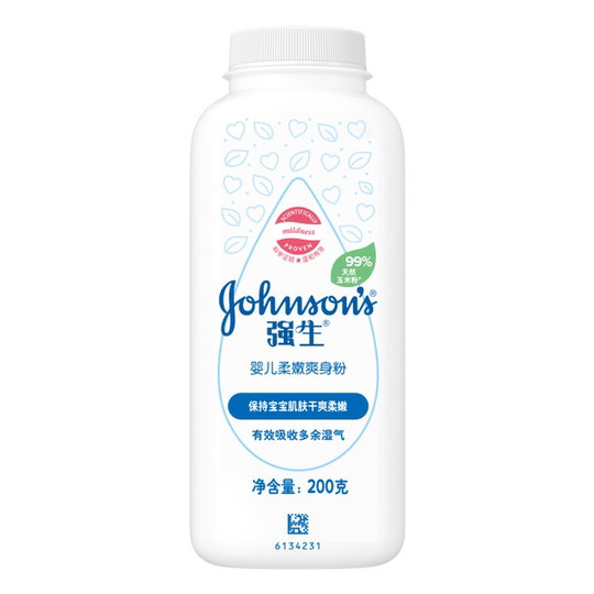 Johnson & Johnson Baby Смягчающая детская присыпка для новорожденных, детей, мужчин, женщин, нежное и эффективное впитывание лишней влаги, ароматизатор