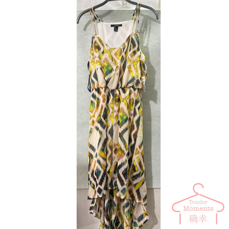 21 Irregular Strapless Backless Sexy Extended Beach Camisole Plus Size Dress F455
