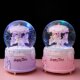 Carousel Crystal Ball Music Box Music Box with Falling Snow for Boys and Girls, Children's Rotating Birthday Gift Toy