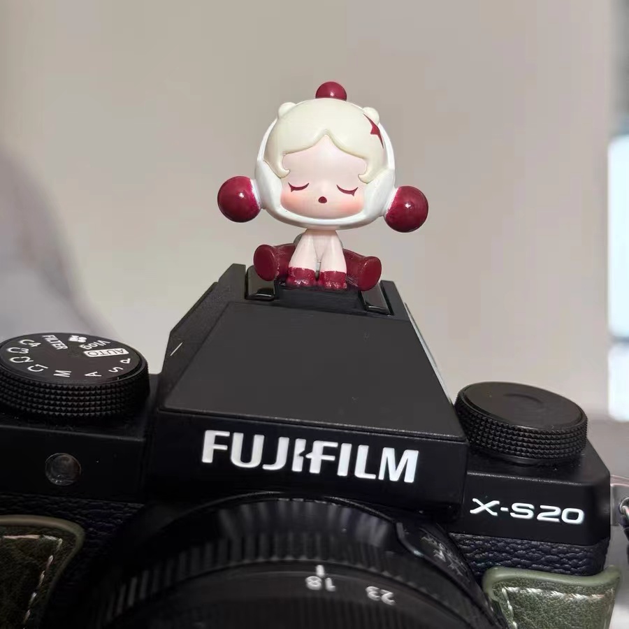 本物のポップマートかわいいグレインカメラホットシューカバークリエイティブ防塵漫画ソニー富士ニコンマイクロ一眼レフに適合