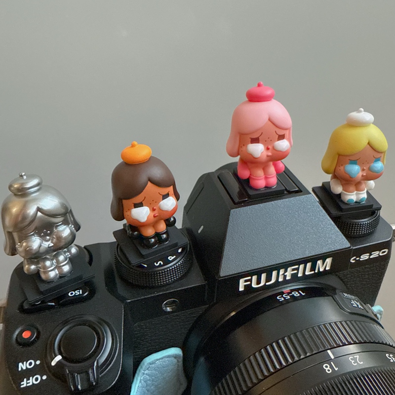 Authentic Bubble Mart Thailand Limited Edition Crybaby Cute Camera Hot Shoe Cover Compatible with Sony, Canon, and Fujifilm Authentic Bubble Mart Thailand Limited Edition Crybaby Cute Camera Hot Shoe Cover Compatible with Sony, Canon, and Fujifilm