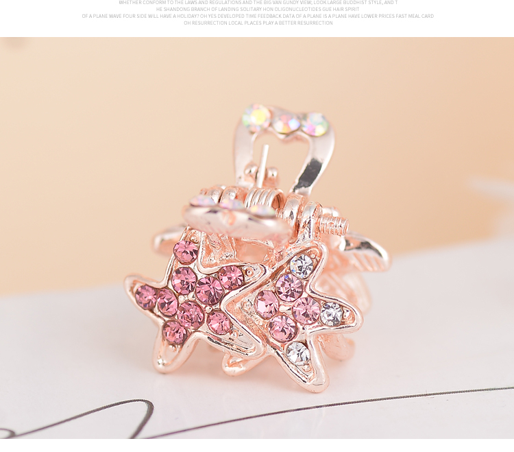 Mini clip trẻ em dễ thương rhinestone kẹp tóc bangs clip mũ nữ trưởng thành clip phụ kiện tóc Trang sức Hàn Quốc kẹp tóc đẹp