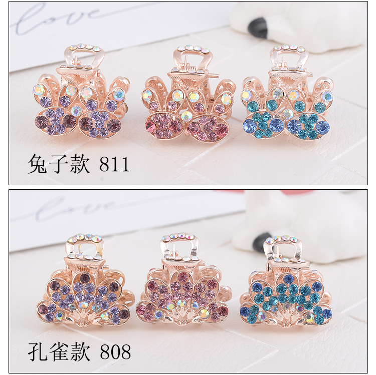 Kẹp tóc nhỏ clip dành cho người lớn bangs clip tóc kẹp tóc phụ kiện rhinestone kẹp tóc ladies top clip Hàn Quốc mũ nón