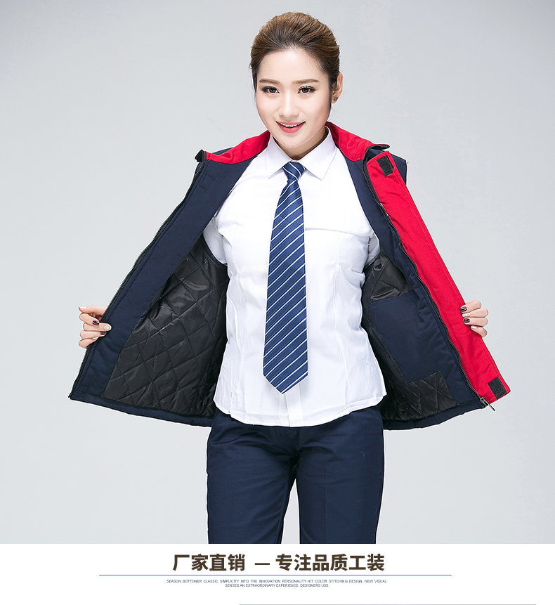 Mùa thu và mùa đông dày áo vest vest in quần áo làm việc tùy chỉnh quần áo nam cotton áo vest sửa chữa bảo hiểm lao động quần áo dải phản quang áo khoác không tay