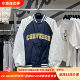 CONVERSE Converse 25 winter new men's American hip-hop all-match casual baseball uniform cotton jacket UCJ089
