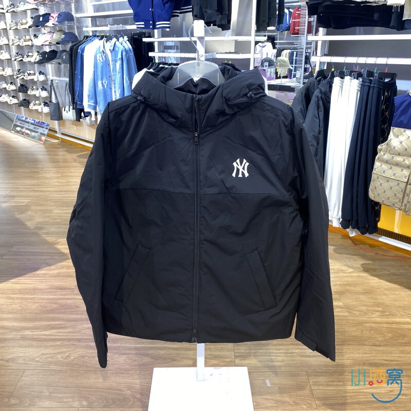 Authentic Mlb Simple Patchwork Versatile Warm Men's and Women's Sports Casual Hooded down Jacket 3Adjb0646
