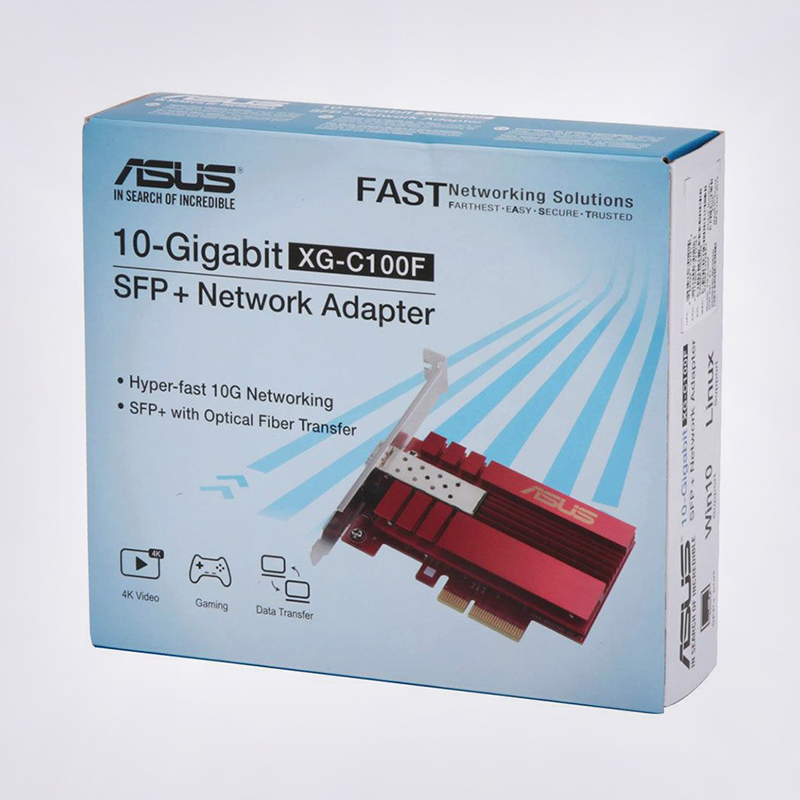 ASUS ASUS 10G LAN 10G Fiber SFP NIC XG-C100F (for PC)