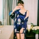 Rõ ràng phiên bản Hàn Quốc của băng lụa sexy sling pyjama váy ngủ phụ nữ mùa xuân và mùa hè dịch vụ tại nhà ba mảnh phù hợp với phần mỏng - Giống cái