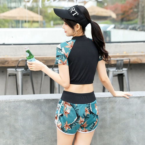 Купальник, комплект, брендовый зимний бюстгальтер пуш-ап, по фигуре, в корейском стиле