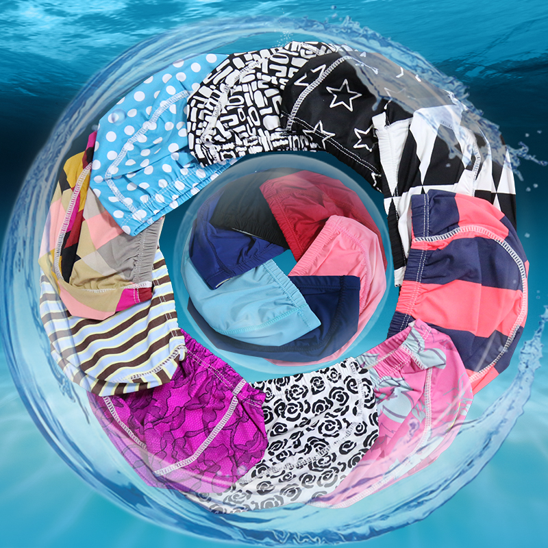 Cloth Bathing Cap Lady Adults Pure Color Flower Long Hair Genders Universal Nylon Spandex Fabric Bubble Spa Swimming Cap Factory