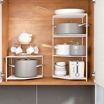 Partition shelf Dormitory Cupboard Partition partition Desktop cupboard Stratified Home containing Bowl Racks in the Kitchen Cabinet