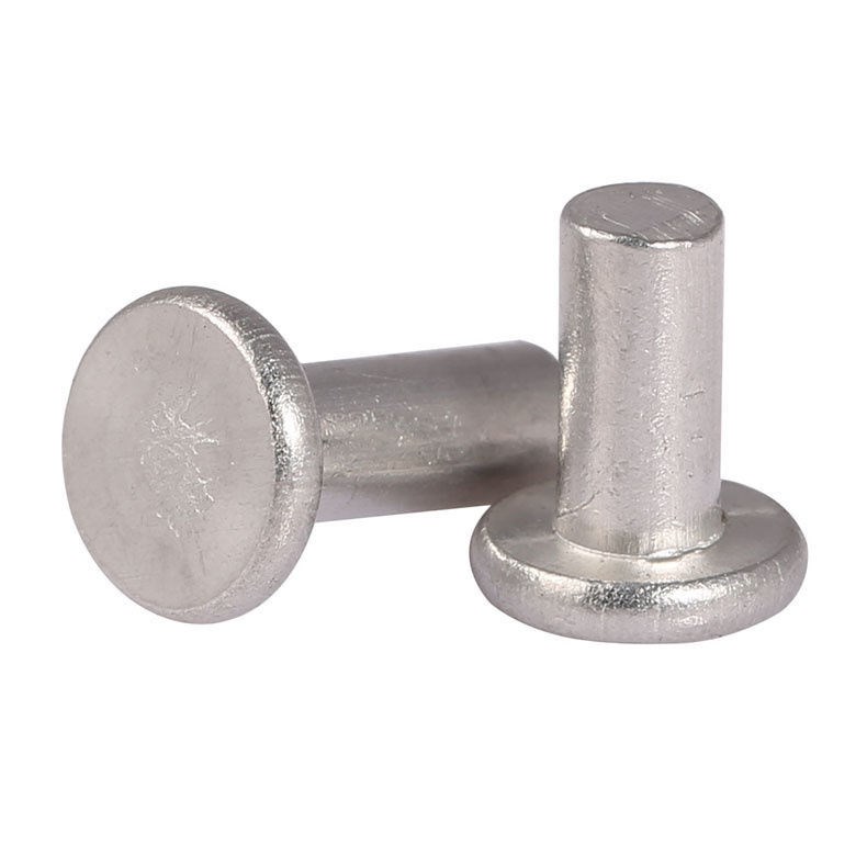 Rivet aluminium rivet head rivet round head aluminium rivet solid rivet hand striking knockout aluminium rivet