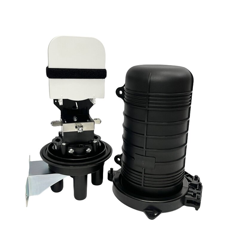 One-in, three-out 12/24/48-core optical cable splice box: efficient ...