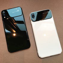 vivox21 mobile phone case new x23 men and women glass mirror vovi rear fingerprint ud screen fingerprint VIVOX21a all-inclusive anti-drop ultra-thin Tide brand net Red personality couple shell