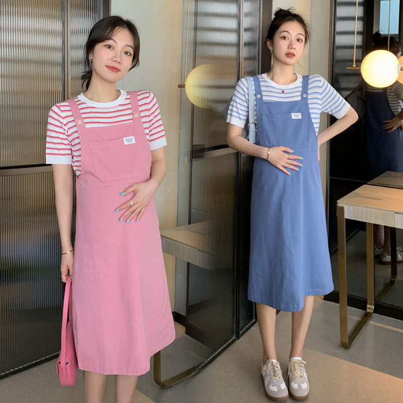 Anti-radiation maternity dress summer pregnancy clothes silver fiber bellyband work fashion style summer dress