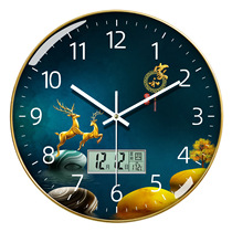 Chinese modern LED wall clock calendar clock silent clock wall hanging Amazon cross-border Wall Clock