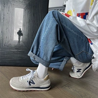 Средне-синий (с поясом на талии)