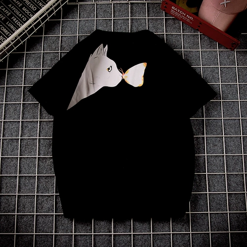 Трендовая летняя футболка с коротким рукавом, оверсайз, большой размер