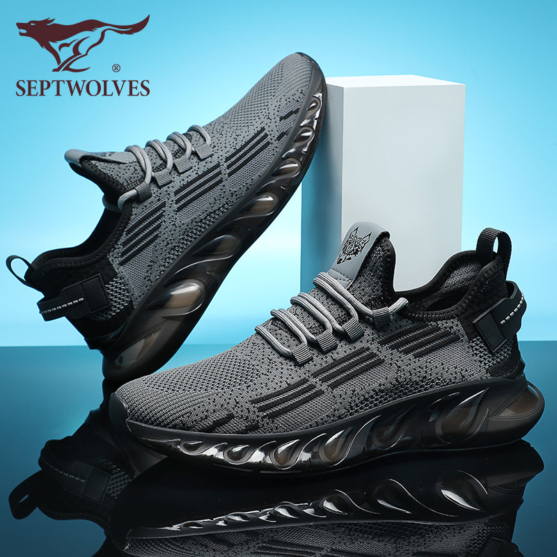 Septwolves men's shoes summer new thin breathable mesh shoes all-match men's light shoes men's trendy shoes casual shoes