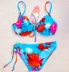 Bộ đồ bơi bikini với cổ dây vòng thép, cúp ngực có thể điều chỉnh, kiểu dây đeo vai đã thay đổi! Xử lý thông quan! - Bikinis