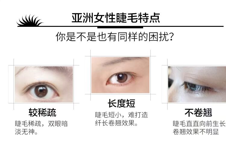 Màu xanh show 鎏 Jin Yu quạt mascara ống đôi đặt những lọn tóc dày dày không nở chất lỏng không thấm nước chính hãng chuốt mi missha