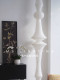 Noguchi Seiwa Hotel and Guesthouse Lobby Corner Staircase Loft Clothing Store Coffee Tavern Long Rice Paper Chandelier