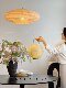 Japanese-Style Minimalist Vintage Light French-Style Atmosphere Rice Paper Adjustable Color Smart Portable Lamp Table Lamp Bedside Lamp Side Table Lamp