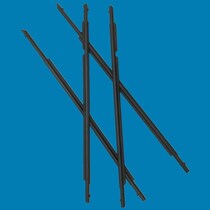 FAW red flag H5 HS5 window glass sealing strip water retaining strip Outer press strip door plated decorative waterproof adhesive strip